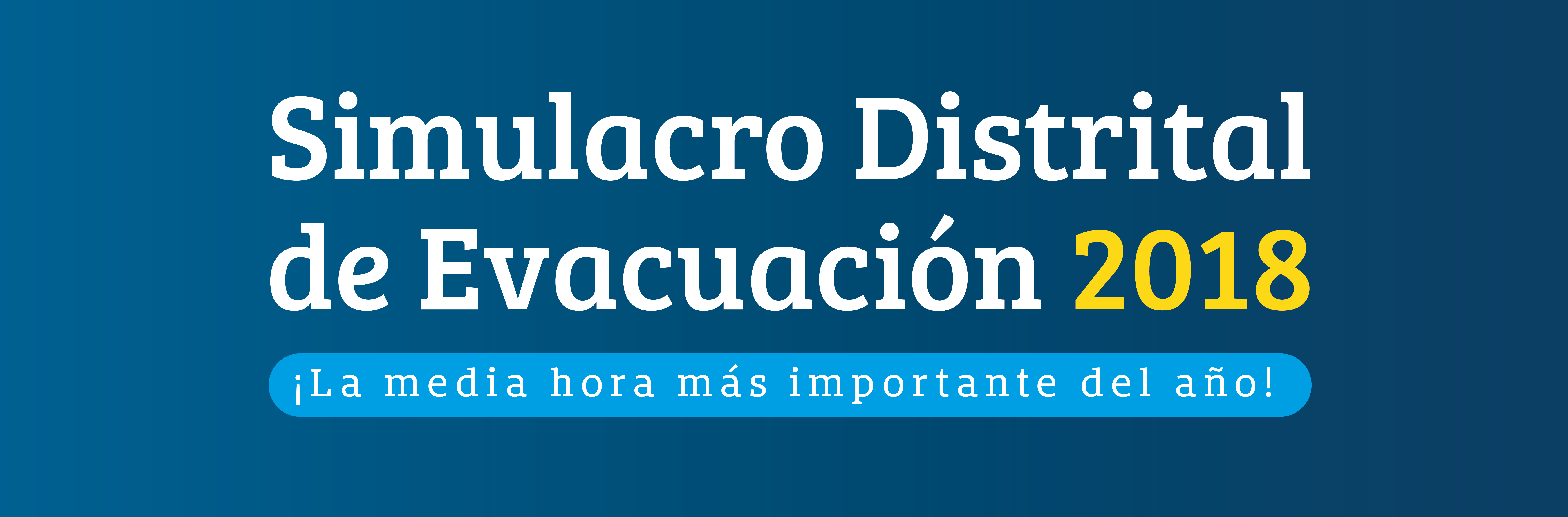 Banner Simulacro Distrital 2018
