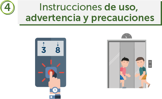 Instrucciones ascensor